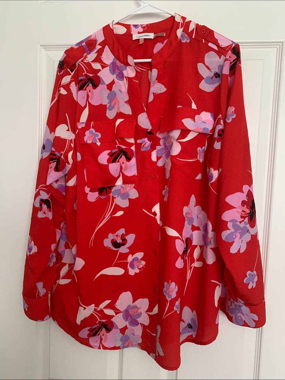 Calvin Klein Floral Blouse